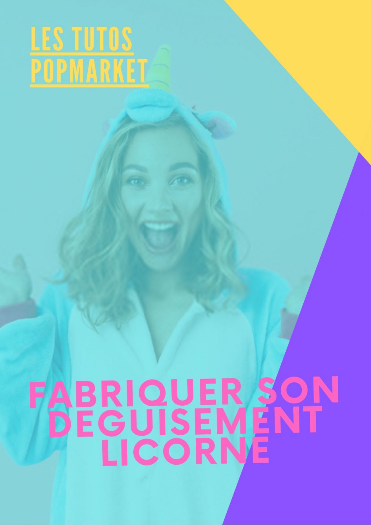 fabriquer costume licorne