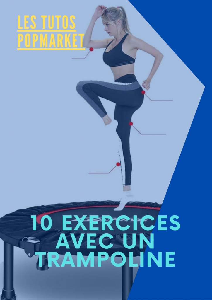10 exercices à faire avec un trampoline