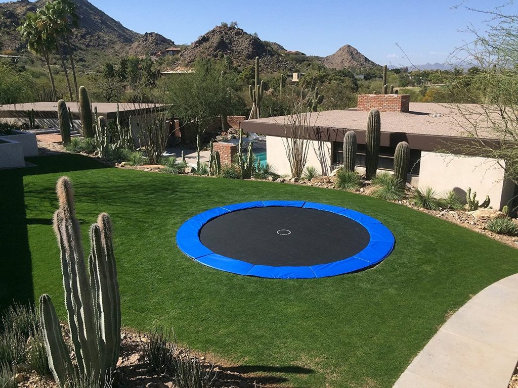 trampoline enterre